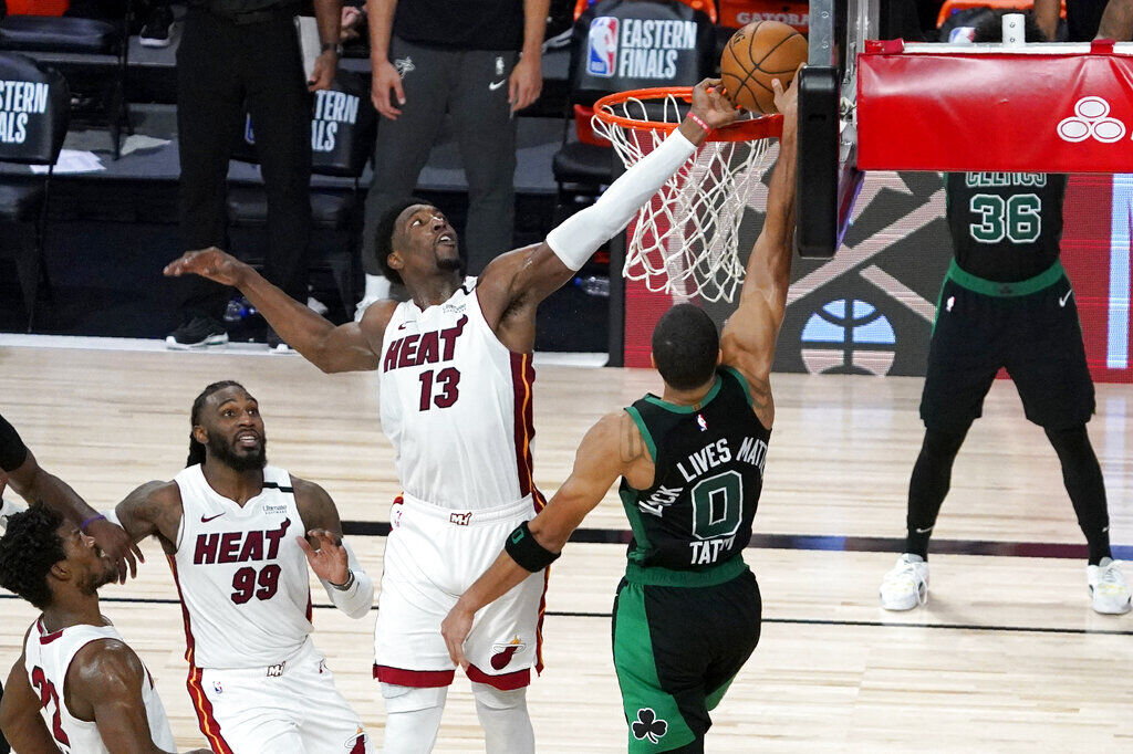 APTOPIX Heat Celtics Basketball